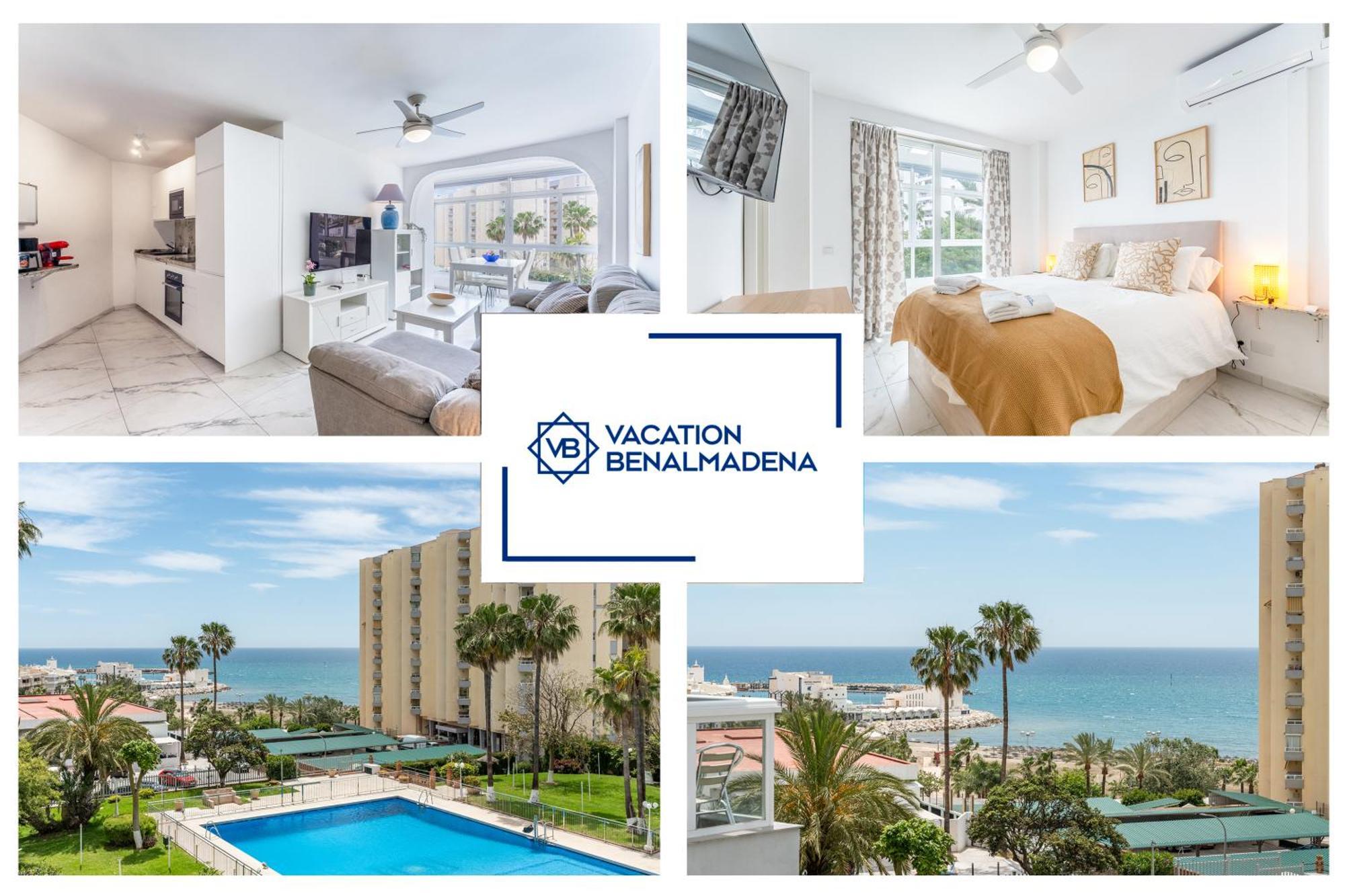 Апартаменты Vb Diana 2Bdrs With Fantastic Sea Views Бенальмадена Экстерьер фото